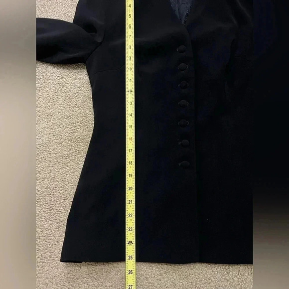 TALBOTS VINTAGE Office Business Casual Collarless Blazer Made in USA Size 4 (A4) - Picture 9 of 9